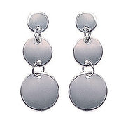 Station Silver Earrings - Artizen Jewelry