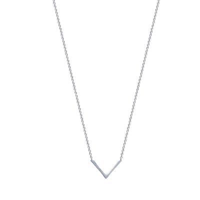 "V" Silver Necklace - Artizen Jewelry