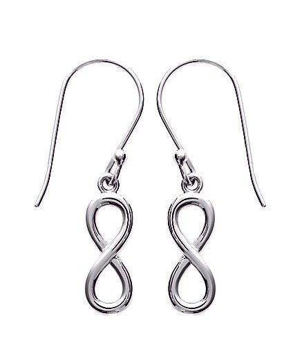 Infinity Silver Earrings - Artizen Jewelry