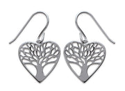 The Love Tree Silver Earrings - Artizen Jewelry
