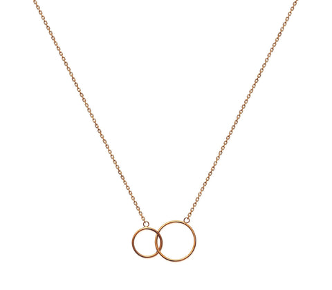 Interlocking Circle Necklace - Artizen Jewelry