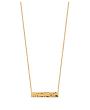 Hammered Bar Necklace - Artizen Jewelry
