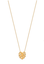 Monstera Leaf Necklace - Artizen Jewelry