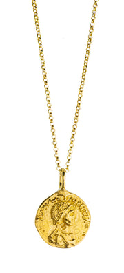 Gold Plated Necklace | MG2551 - Artizen Jewelry