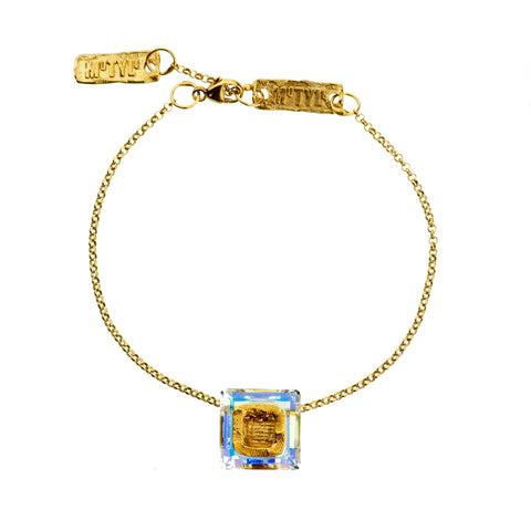 Gold Plated Bracelet | MG3259 - Artizen Jewelry