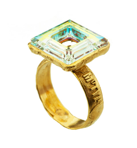 Gold Plated Ring | MG5259 - Artizen Jewelry
