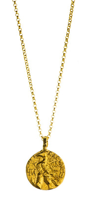 Gold Plated Necklace | MGA2550 - Artizen Jewelry