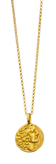 Gold Plated Necklace | MGA2550 - Artizen Jewelry