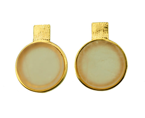 Golden Earrings | MGG4001 - Artizen Jewelry