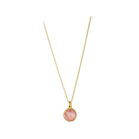 Gold Plated Necklace | MG2252 - Artizen Jewelry