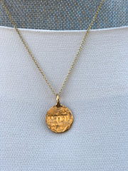 Gold Plated Necklace | MG2551 - Artizen Jewelry