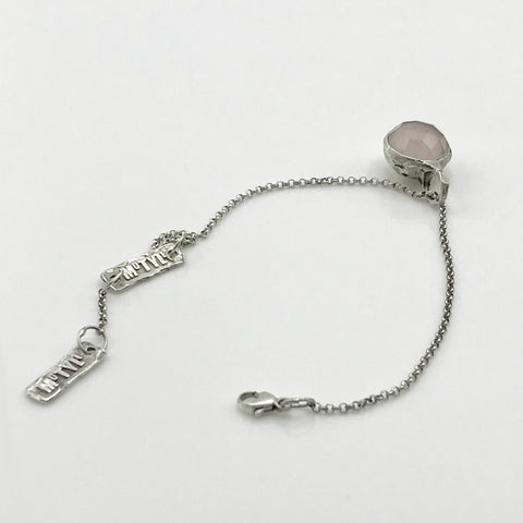 Silver Bracelet with Quartz - Artizen Jewelry