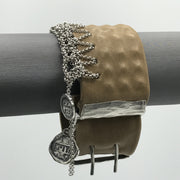 Leather & Silver Bracelet - Artizen Jewelry