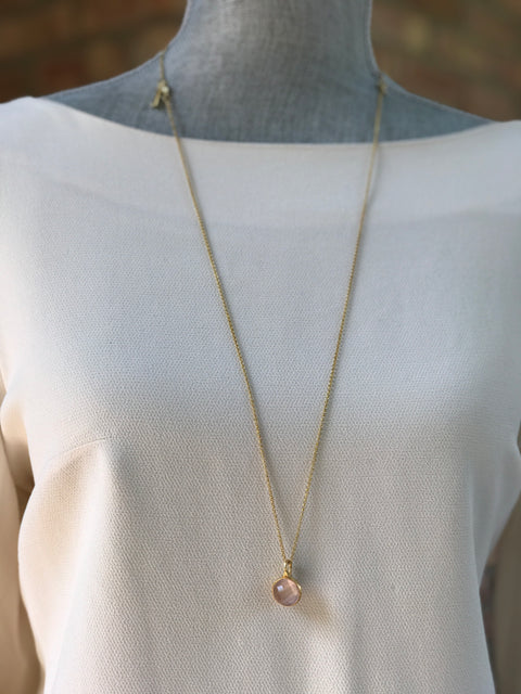 Gold Plated Necklace | MG2252 - Artizen Jewelry