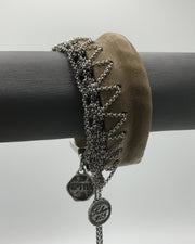 Leather & Silver Bracelet - Artizen Jewelry