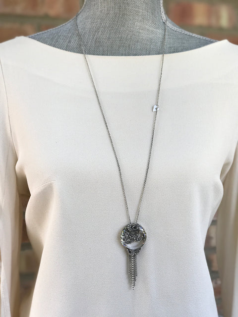 Silver Necklace | MS2536 - Artizen Jewelry