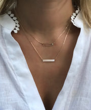Double Bar Necklace - Artizen Jewelry