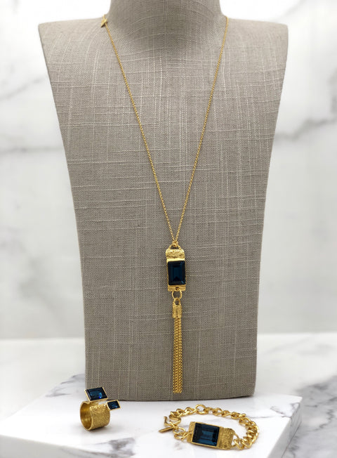 Gold Plated Necklace | MG2247 - Artizen Jewelry