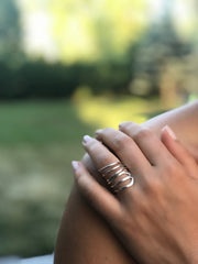 Wraparound Silver Ring - Artizen Jewelry