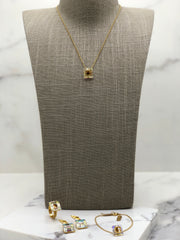 Gold Plated Earrings | MG4259 - Artizen Jewelry