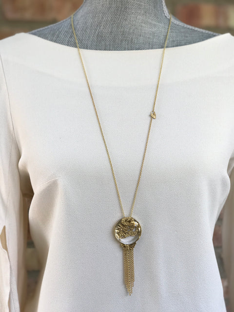 Gold Plated Necklace | MG2536 - Artizen Jewelry