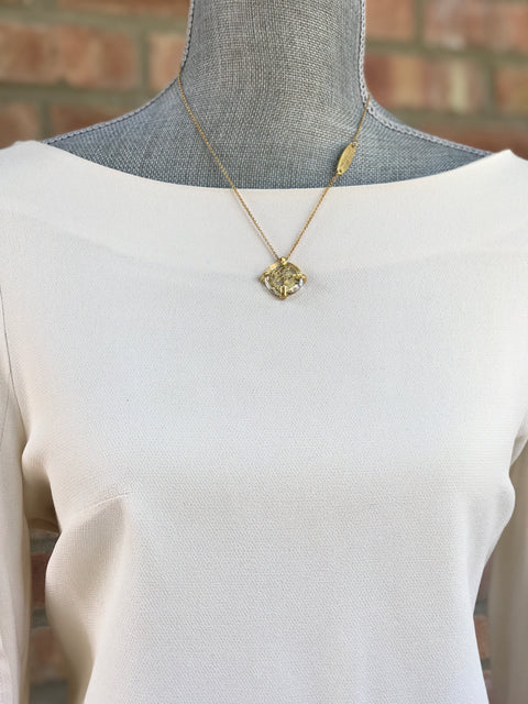 Gold Plated Necklace | MGA2534 - Artizen Jewelry