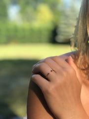 Open Mini Ball Ring - Artizen Jewelry
