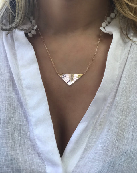 Triangle Necklace - Artizen Jewelry