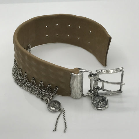 Leather & Silver Bracelet - Artizen Jewelry