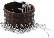 Leather & Silver Bracelet - Artizen Jewelry