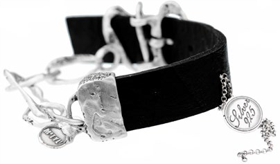 Leather & Silver Bracelet - Artizen Jewelry